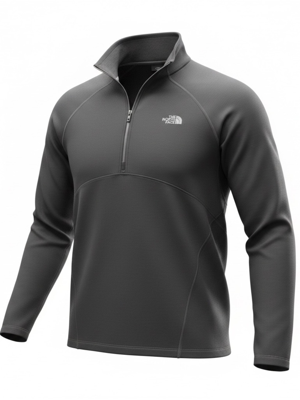 The North Face Black Half-Zip Thermal Top
